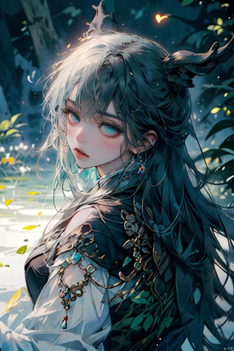 Ling Rong has a delicate figure, with skin as white as jade, and a pair of beautiful eyes as big and gentle as a deer. Her gentle gaze peeks out from behind her dense eyelashes, giving off a heart pounding pity.
