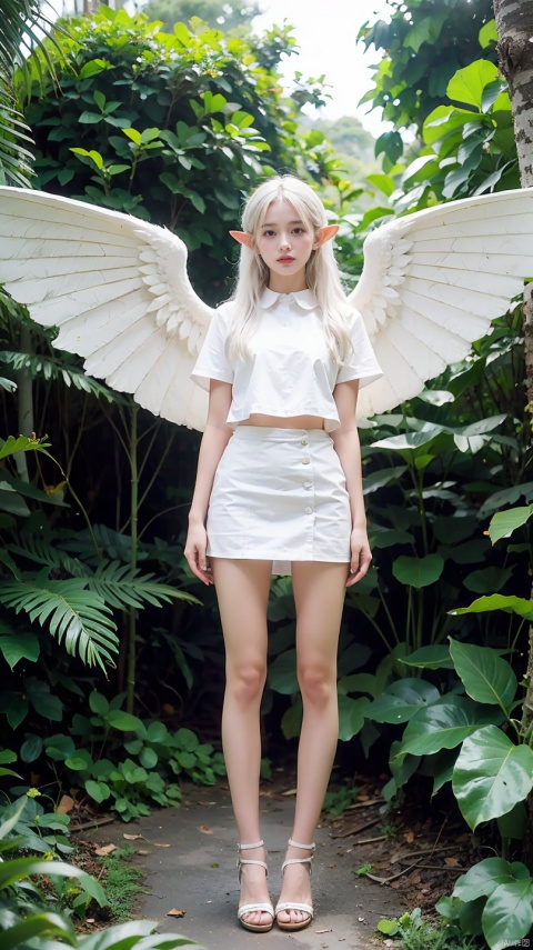  Greenfield girl in the jungle with white hair
Elves,whitedresses,wings.long leg