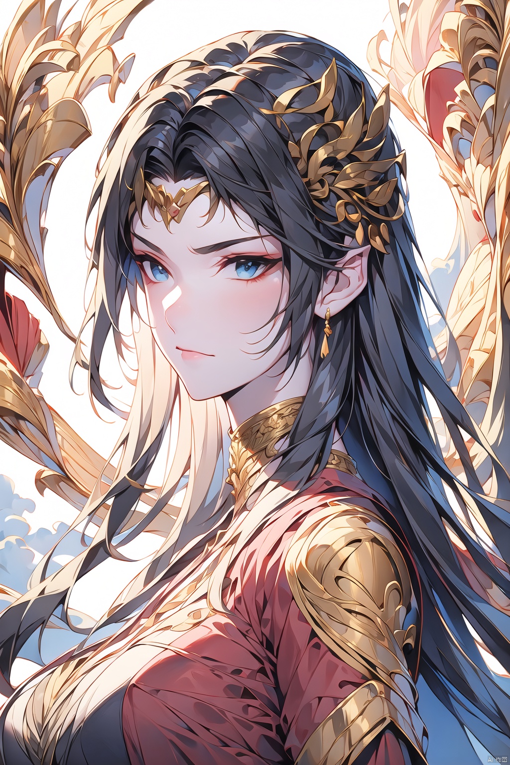  A beautiful dancer in ancient China, delicate lines, gorgeous costumes in ancient China,delicate and vivid, shy face, willow leaf eyebrows, personality depiction,coiled hair, gold leaf,flowing clouds, watercolor, crane
surrounding, ink painting, gentle eyes, meticulous color scheme, exquisite clothing patterns, by Gu Kaizhi, Zhang Xuan, professional color grading, realistic style,soft shadows, clean and sharp focus, Flim photography, Panoramic View, 32K --ar 3:4 --q 2 --s 750 --niji 5, Ink scattering_Chinese style, guoflinke, midjourney portrait, yue , hair ornament , hanfu,yjmonochrome, yunxi,1girl,Ink and wash style