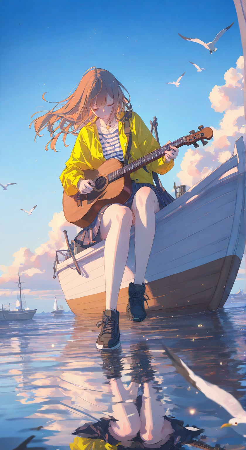1girl,  solo,  long hair by 掌命界 on Tensor.Art