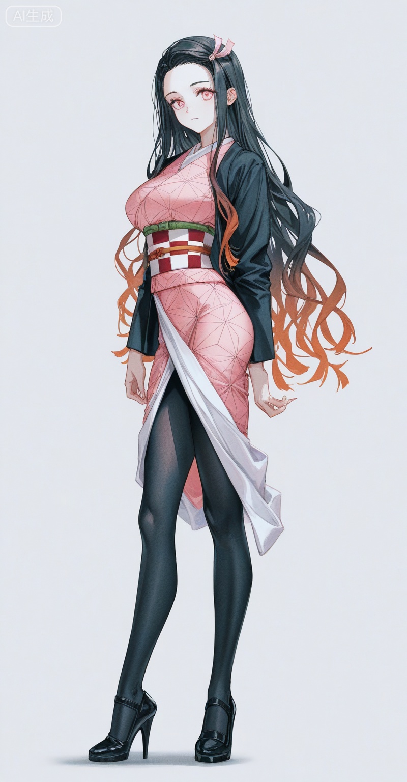 Kamado Nezuko,  large breasts,  1girl by xlj on Tensor.Art
