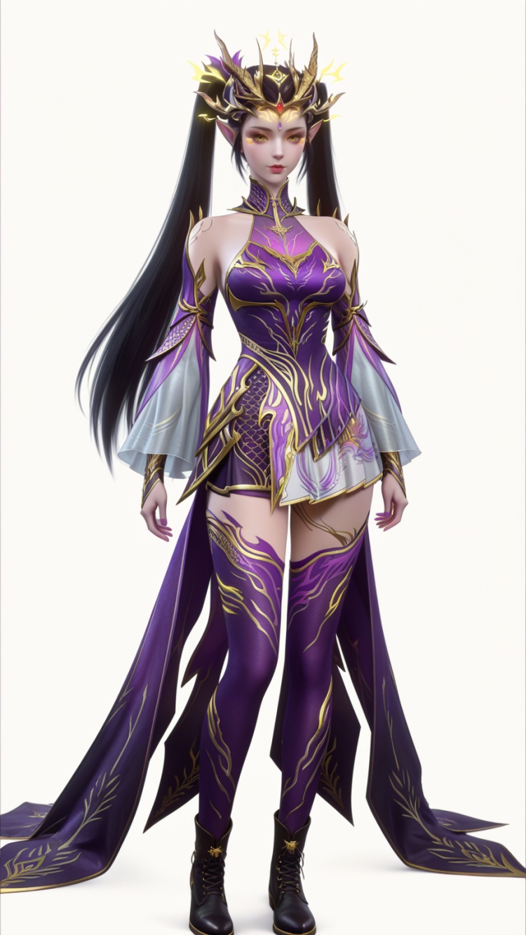 DJ_紫妍-新建模-龙皇-斗破苍穹 by DJ大江东去 on Tensor.Art