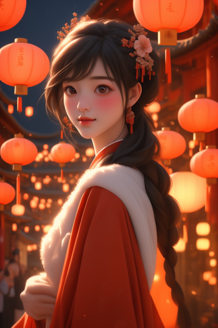 新春插画 by ys on Tensor.Art