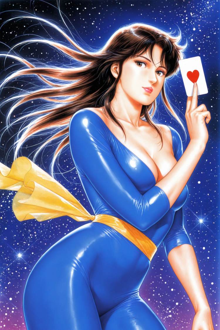 6 in1，Cat's Eye/猫眼三姐妹，Tsukasa Hojo/北条司，City Hunter by flyx3 on Tensor.Art