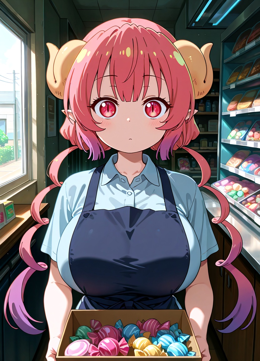 1girl,  ilulu,  maidragon on Tensor.Art