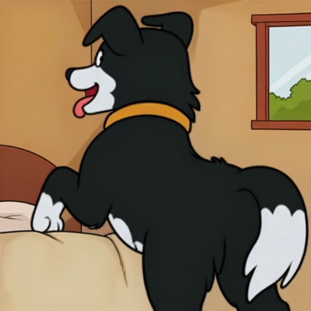 herd locker border collie,  feral,  solo on Tensor.Art