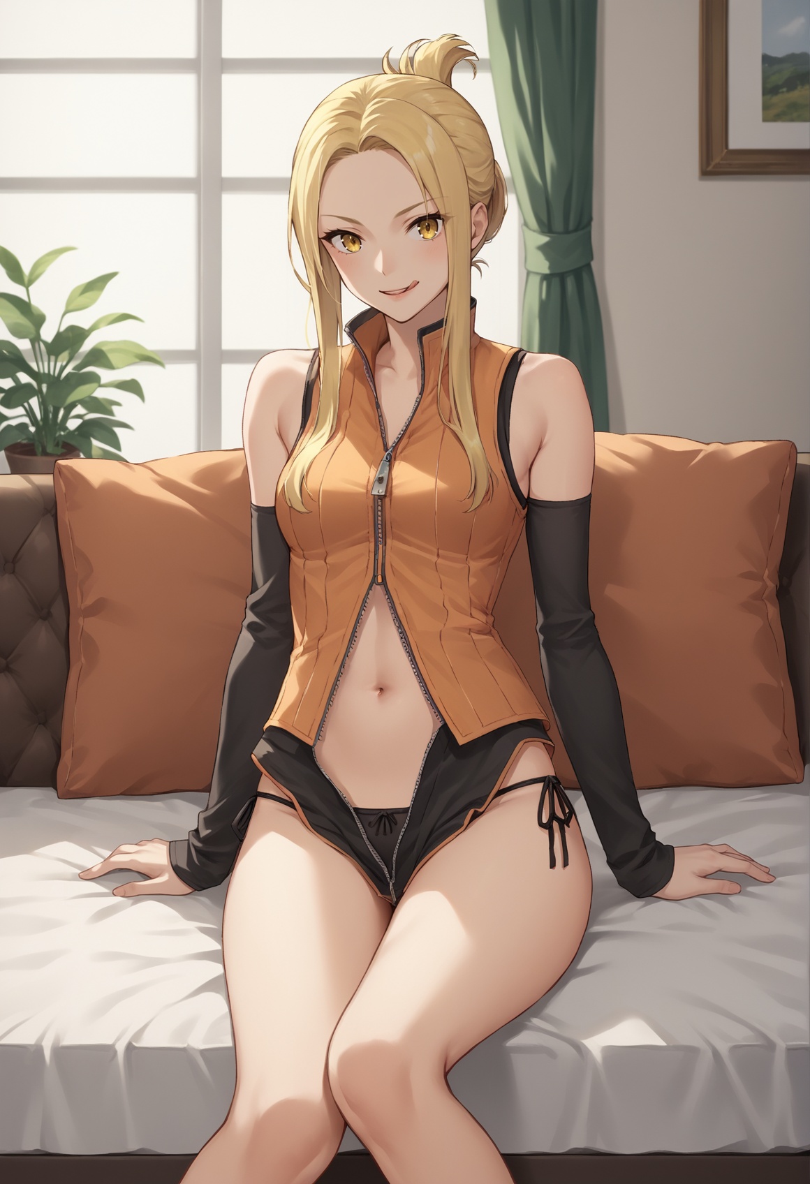 1girl,  blonde hair,  long hair on Tensor.Art