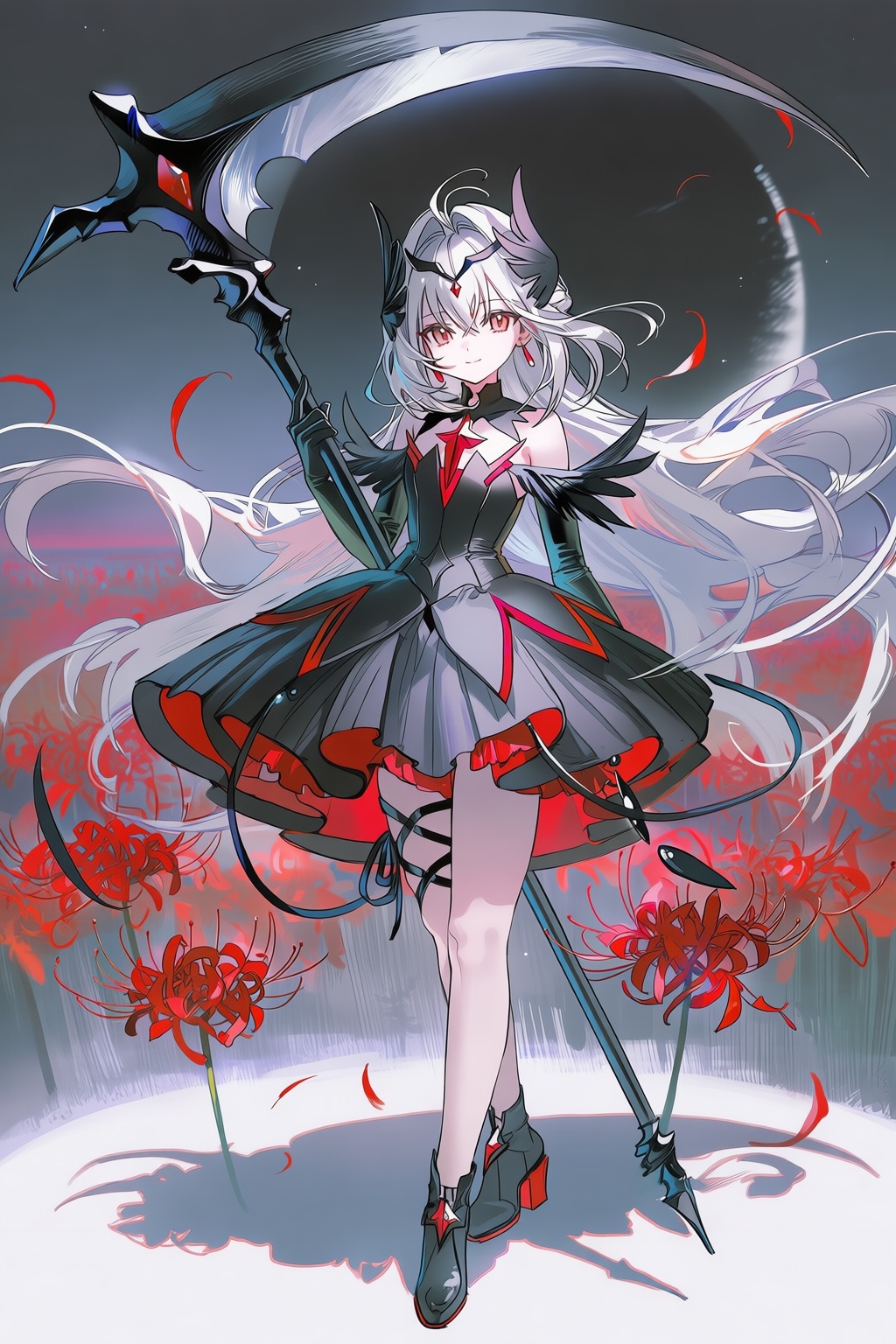 eclipse shadow,  1girl,  solo on Tensor.Art