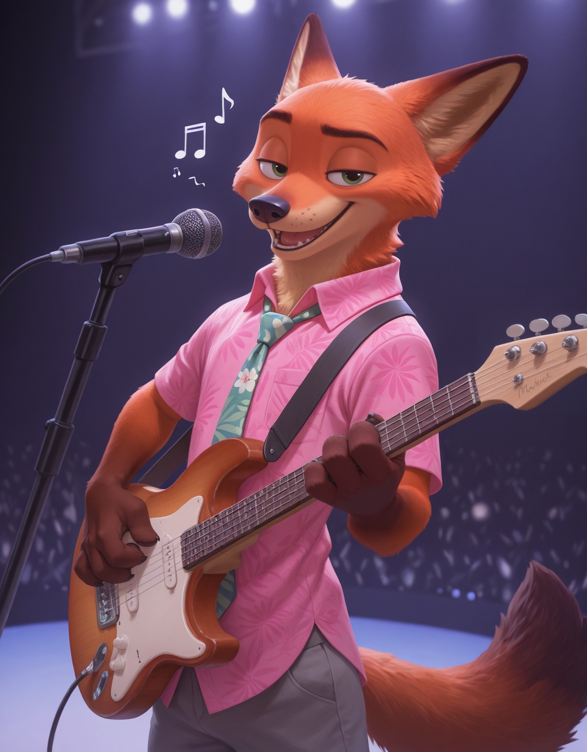 nick wilde,  1boy,  solo on Tensor.Art
