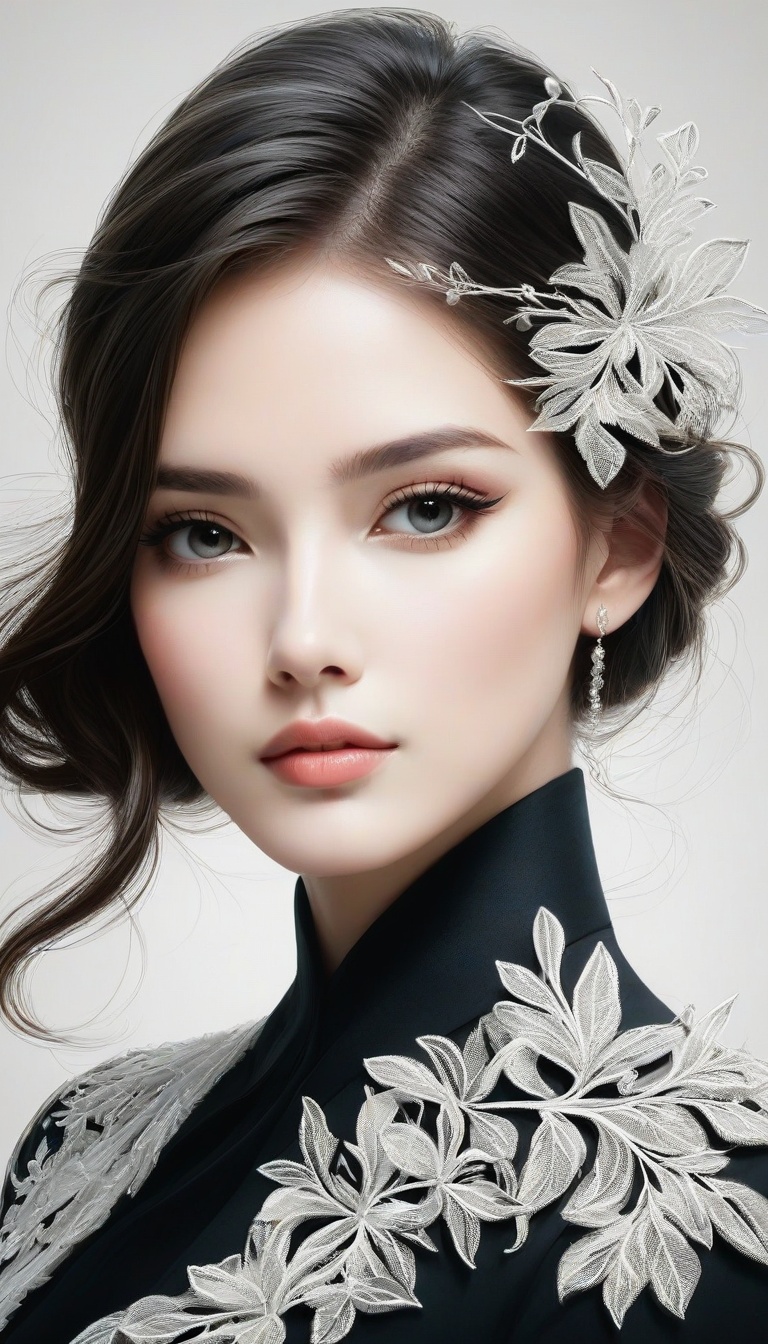 illustration,  1girl,  Elegant on Tensor.Art