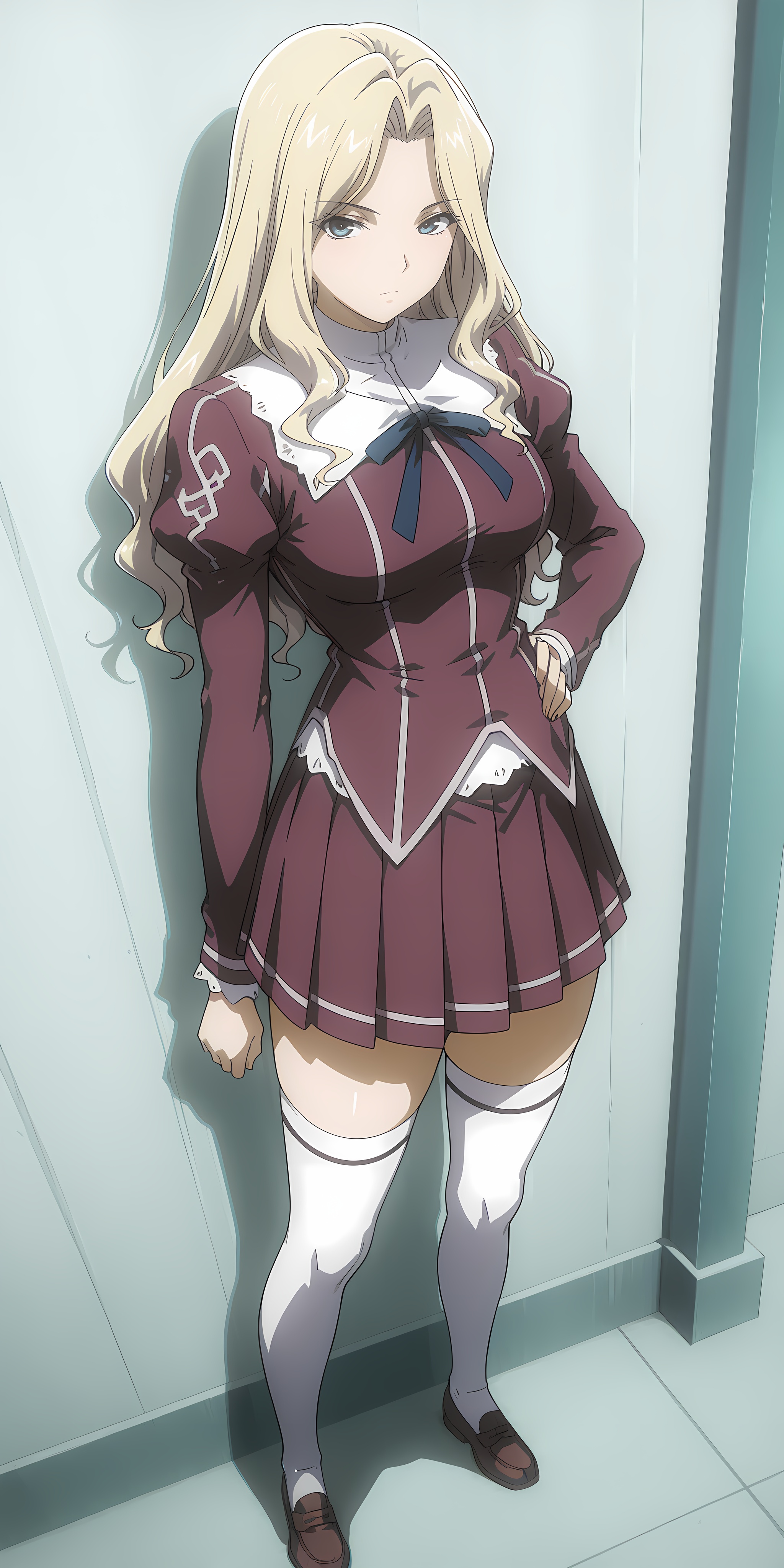 elizabeth_mably-freezing,  schooluniform,  1girl on Tensor.Art