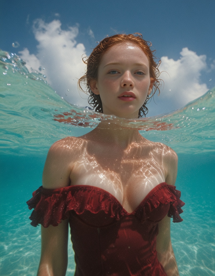 MovieFilmStill,  AwardWinningPhotography,  ginger girl on Tensor.Art