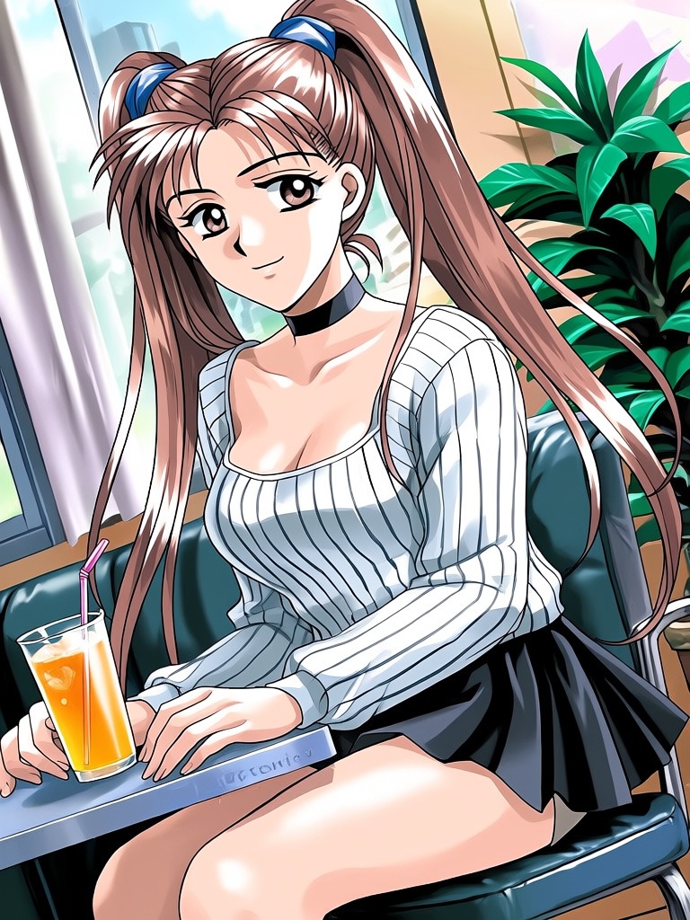 1990s (style),  Kanou_Ryouko,  1girl on Tensor.Art