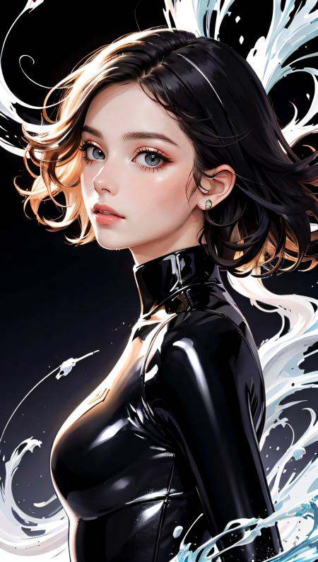 (best quality,  masterpiece) 1girl,  upper body on Tensor.Art