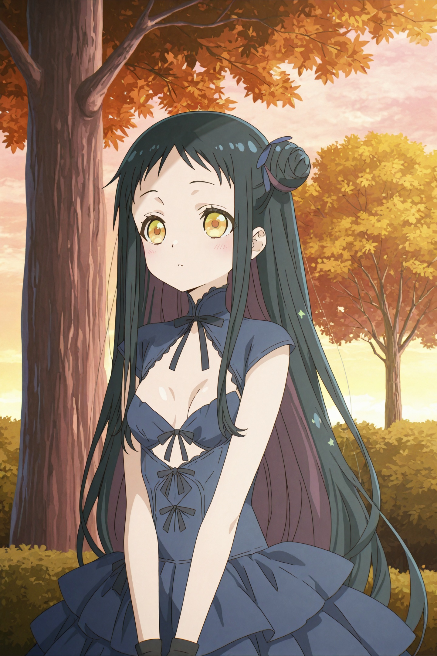 MahoAku Anime Style,  Kagari Hibana,  long hair on Tensor.Art