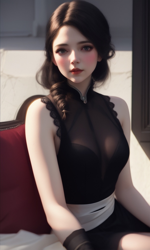 (,1girl, ,best quality, )<lora:365-DA-梦塔·雪谜城-艾妙妙:0.7>,, ,masterpiece,, 1 girl, ,colorized,  , by Jeremy Lipking,  (()), (),
