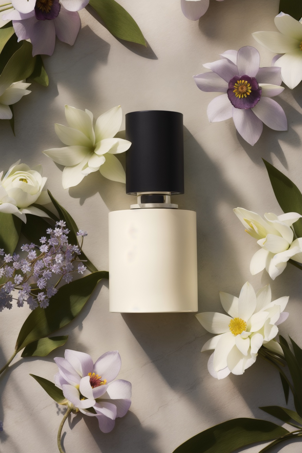 studio photography,  RAW photo,  white flowers on Tensor.Art