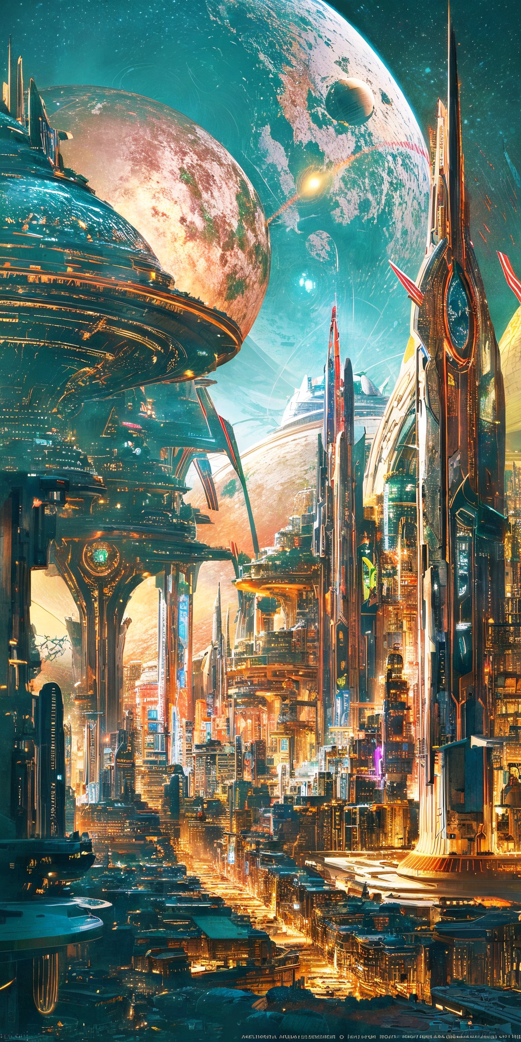 Space-themed ,  Beautiful outdoor,  outdoors on Tensor.Art