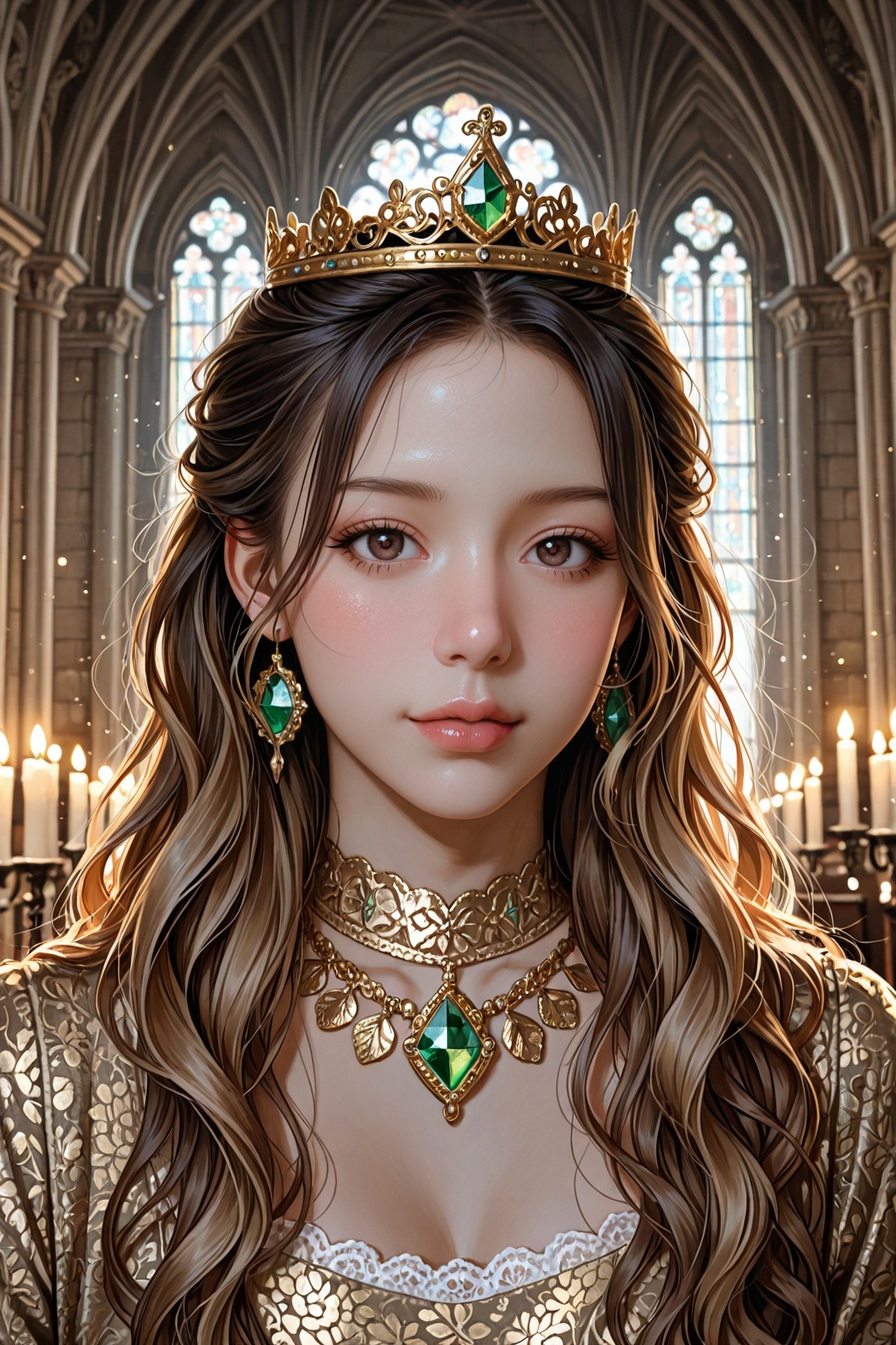 masterpiece,  ultra-detailed,  semi-realistic portrait on Tensor.Art