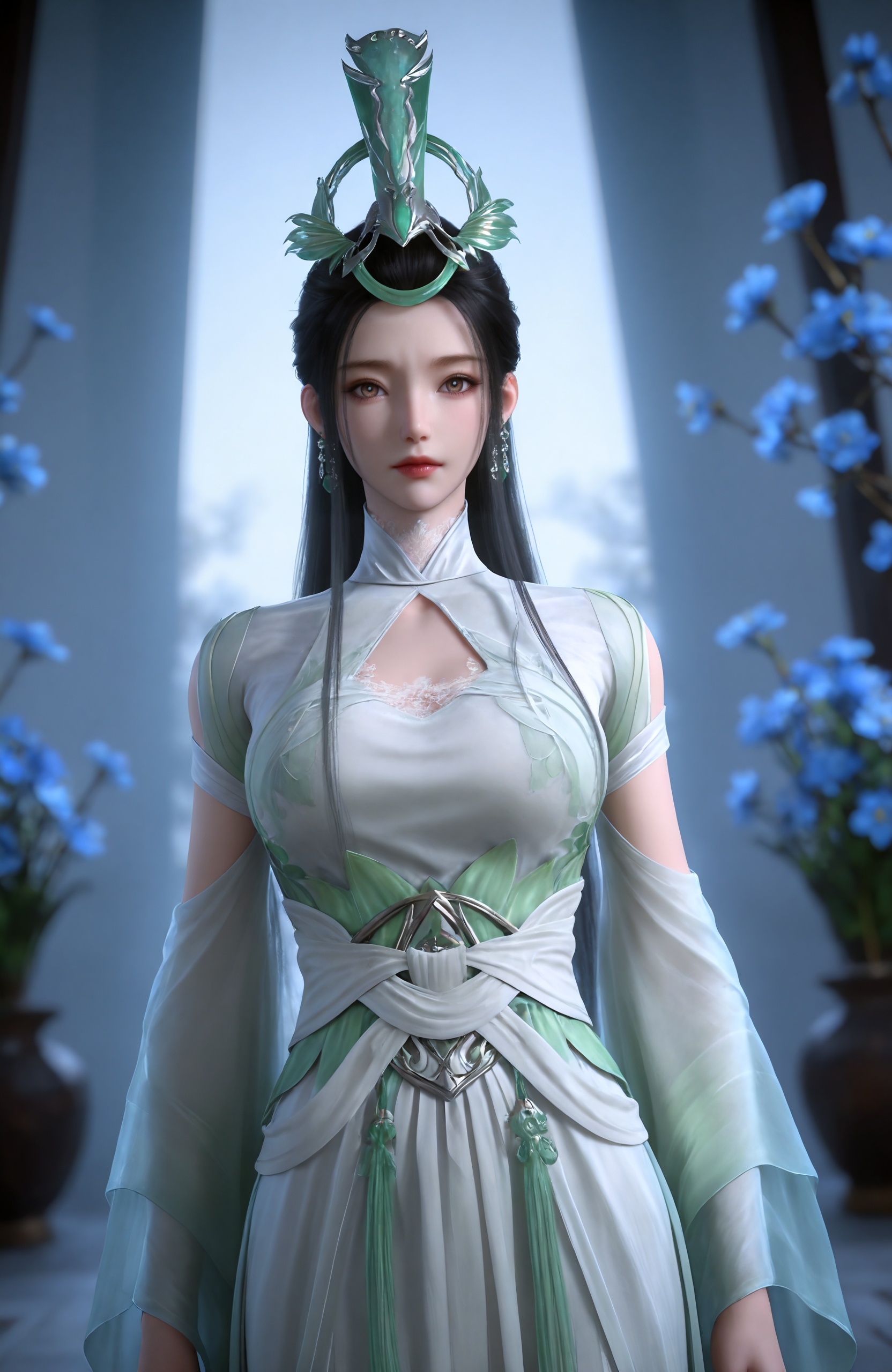 1girl,  black hair,  long hair by 天海TianHai on Tensor.Art