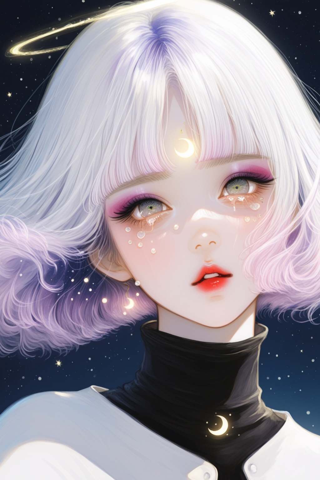 1girl,  solo,  pink hair by MissFidonyo on Tensor.Art