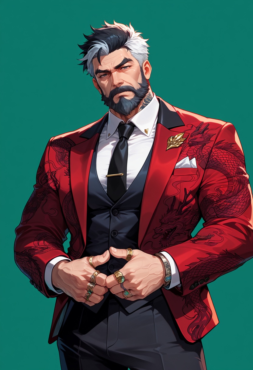 mature,  male,  1boy on Tensor.Art