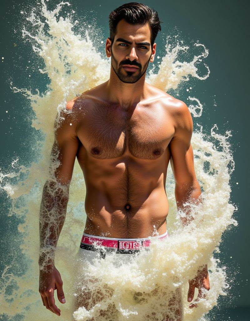 Nyle Dimarco ,  shirtless ,  3d rendering for a realistic on Tensor.Art