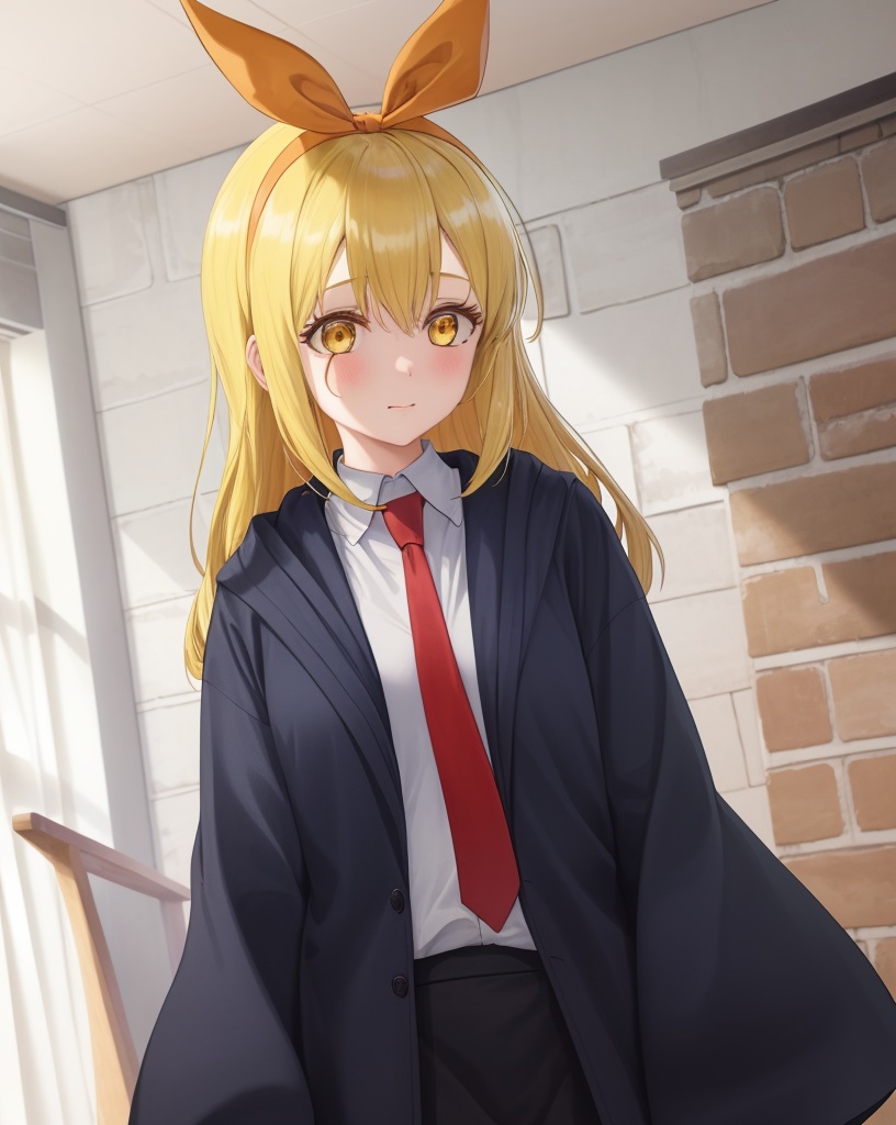 1girl,  solo,  blonde hair by Sora Minamino  on Tensor.Art