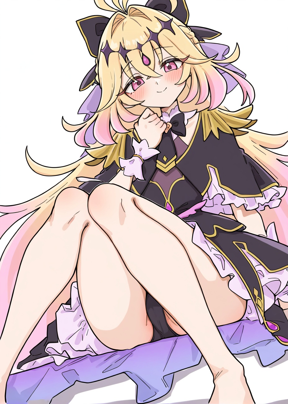 morialuluka,  1girl,  blonde hair on Tensor.Art