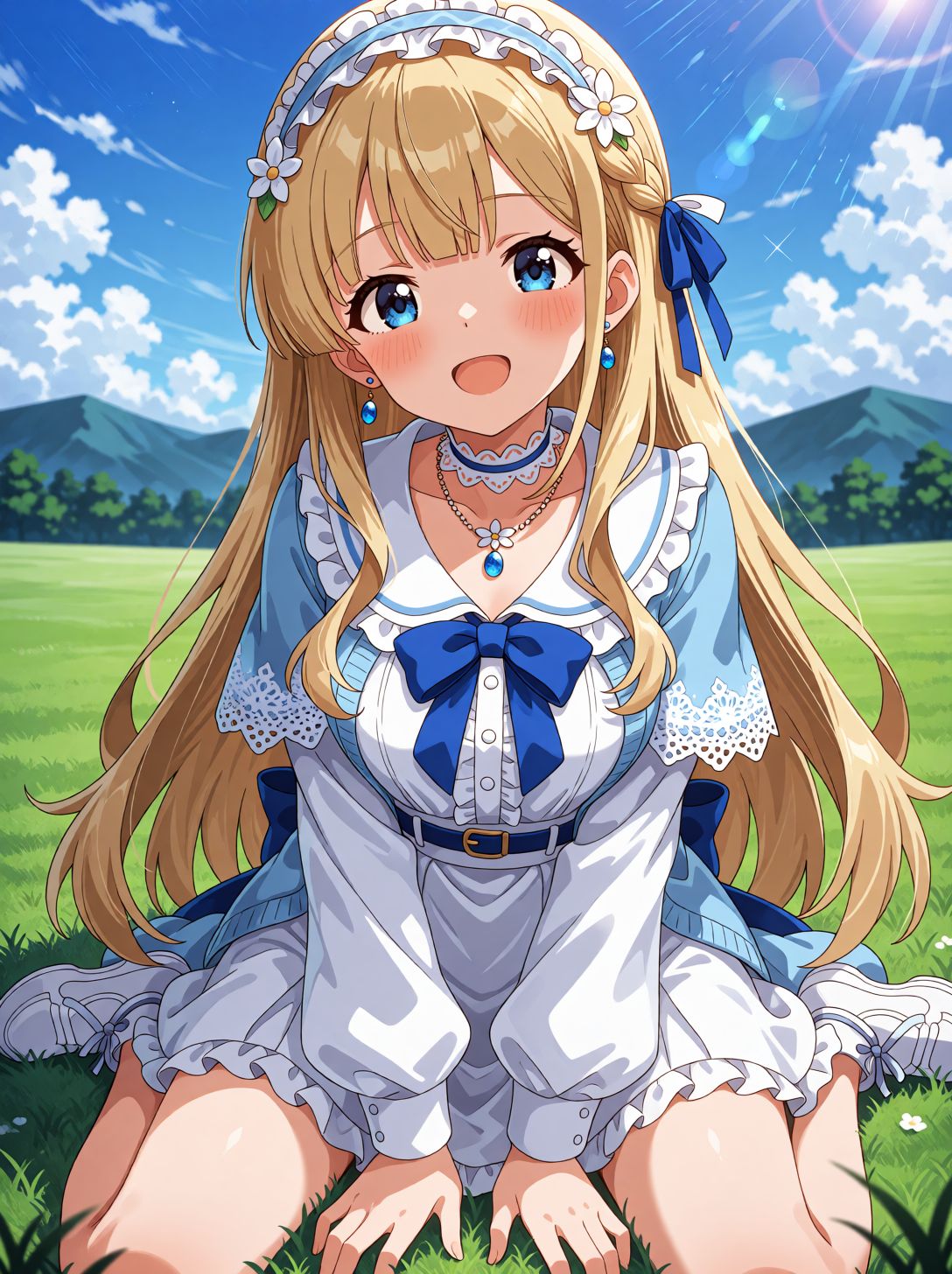 1girl,  solo,  long hair on Tensor.Art