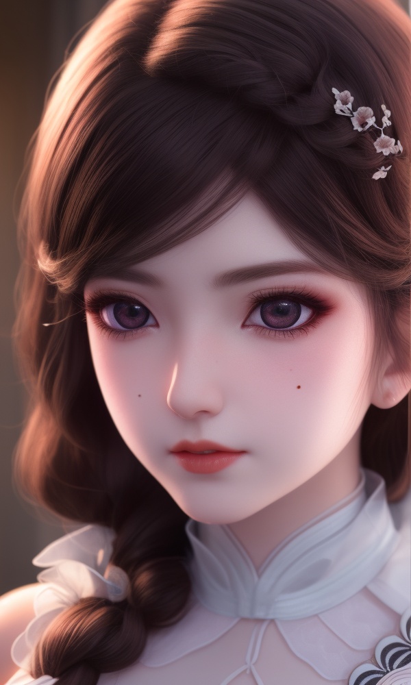 (,1girl, ,best quality, )<lora:365-DA-梦塔·雪谜城-艾妙妙:0.8>,ultra detailed background,ultra detailed background,ultra realistic 8k cg, ,masterpiece, (( , )),,  fiction,mole, ultra realistic 8k cg, ,tamari \(flawless\),     , lemon blossoms,  (()), (), ,,,