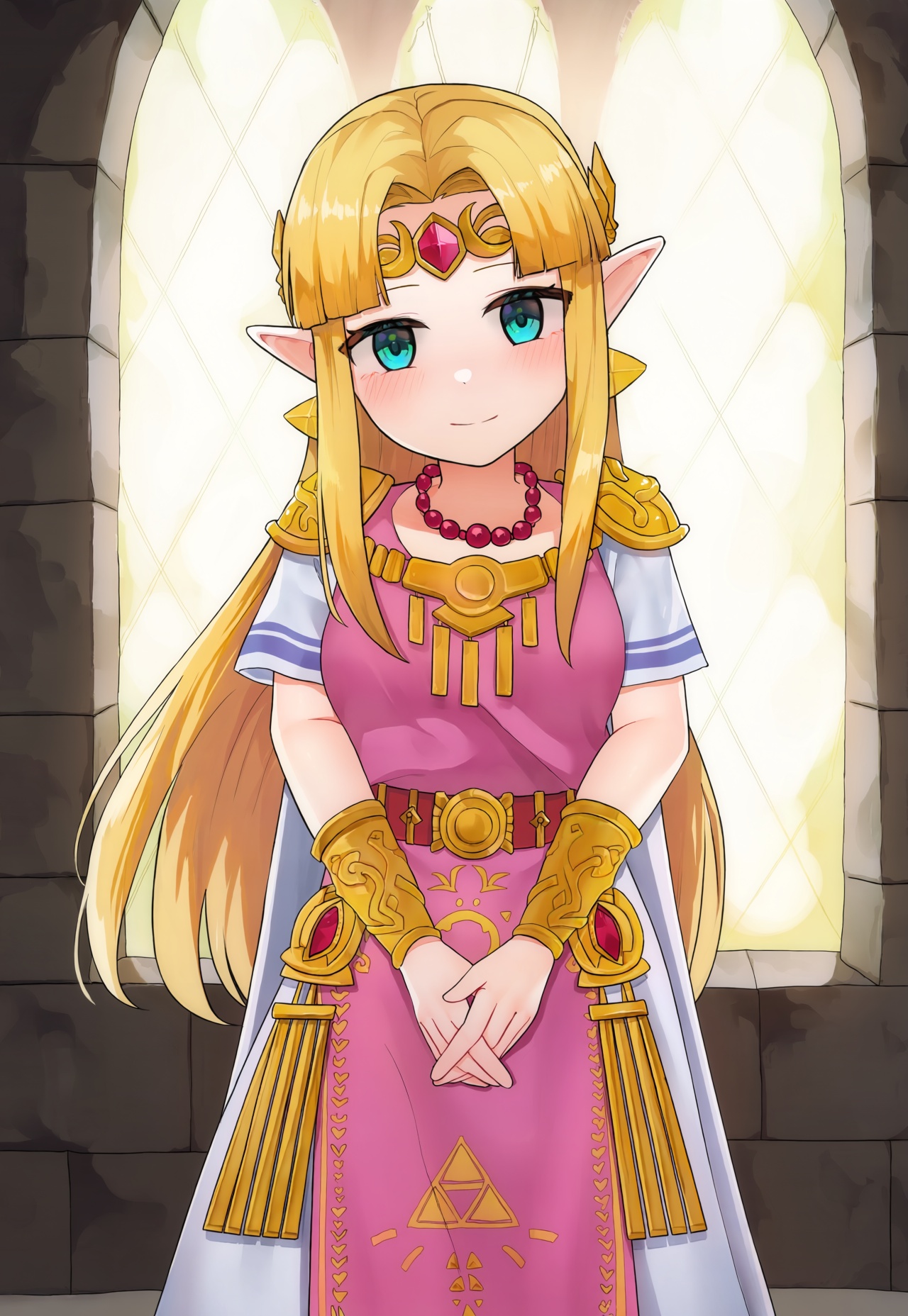 safe,  1girl,  princess zelda on Tensor.Art