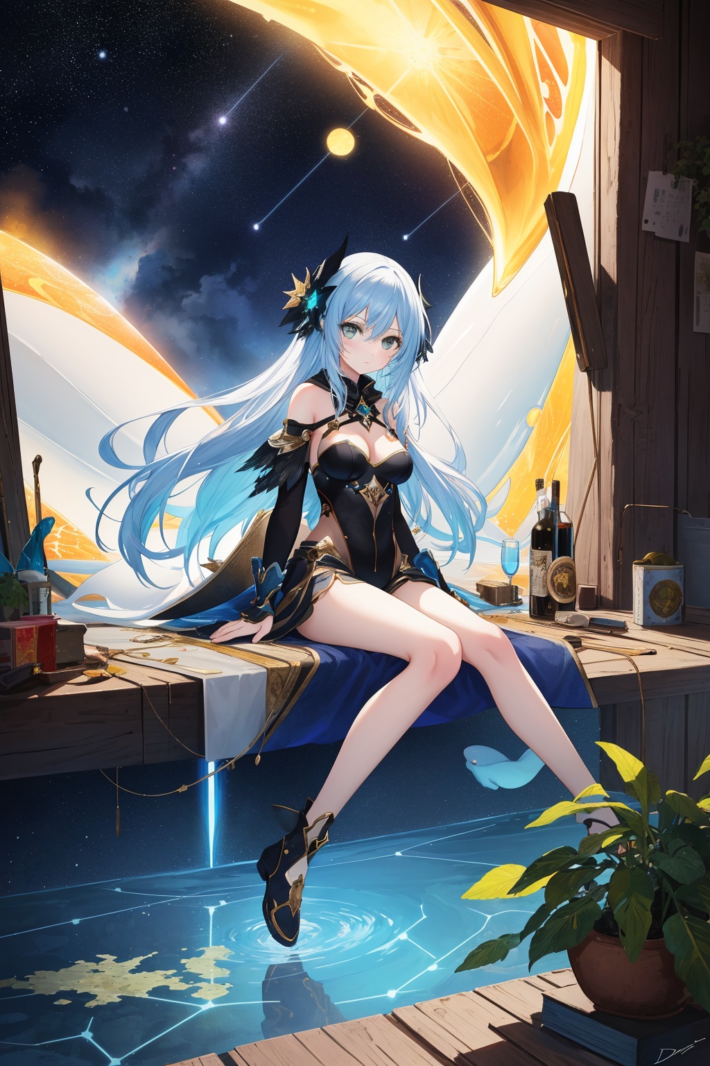 1girl,  masterwork Concept art,  insane details by 让AI更感性 on Tensor.Art