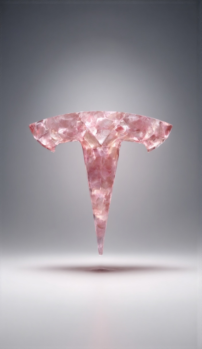 beijihui,3D icon design of logo,**** of rose quartz with soft pink translucency and faceted surface catching gentle light,hyperrealistic,hyperdetail,front view,studio lighting,100mm lens,white solid background,