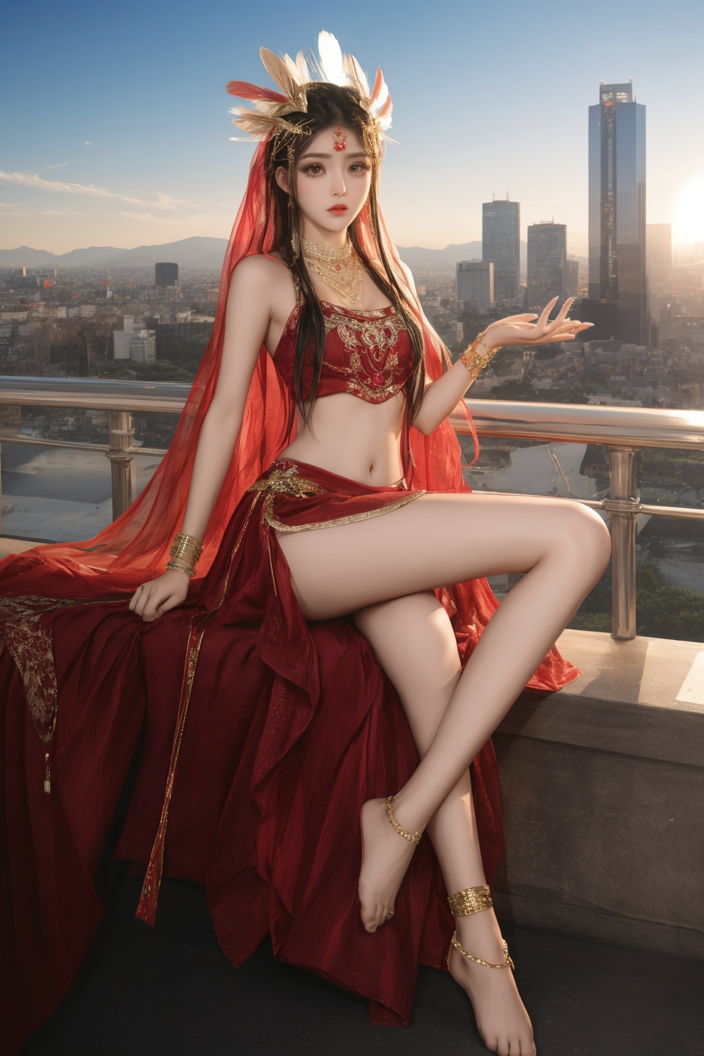 future0513,  anklet,  dress on Tensor.Art