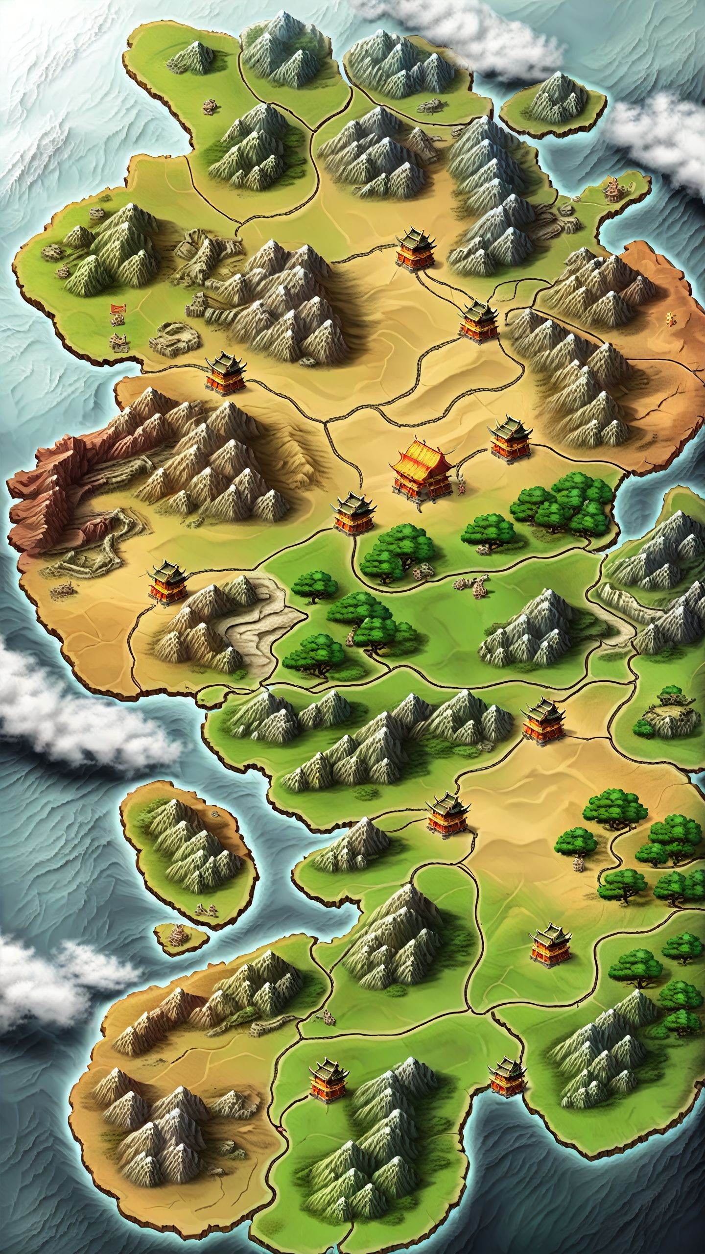 Chinese realistic style, traditional view, three Kingdoms map<lora:sdxl_ditu:0.8>,
