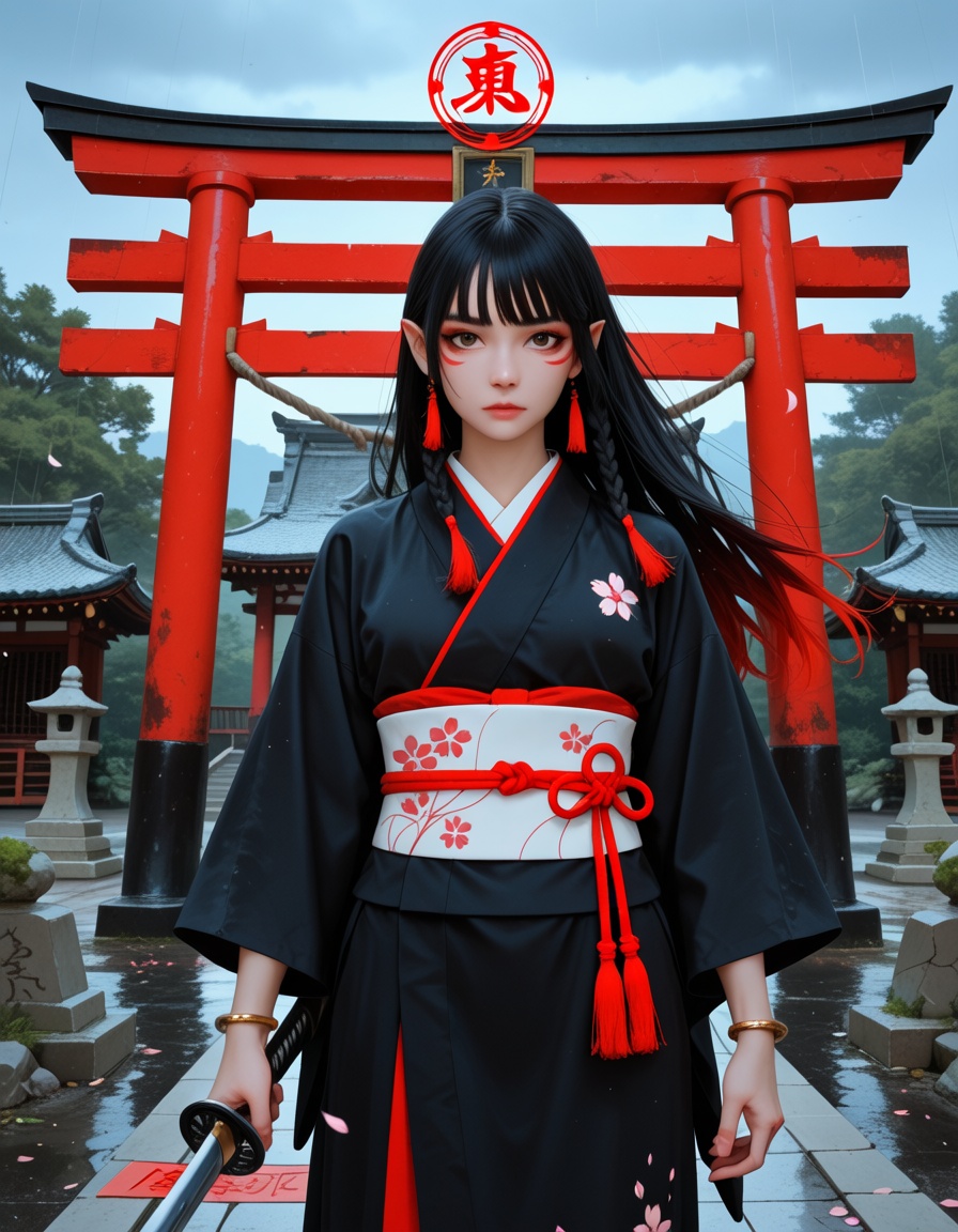 1girl,  solo,  elf on Tensor.Art