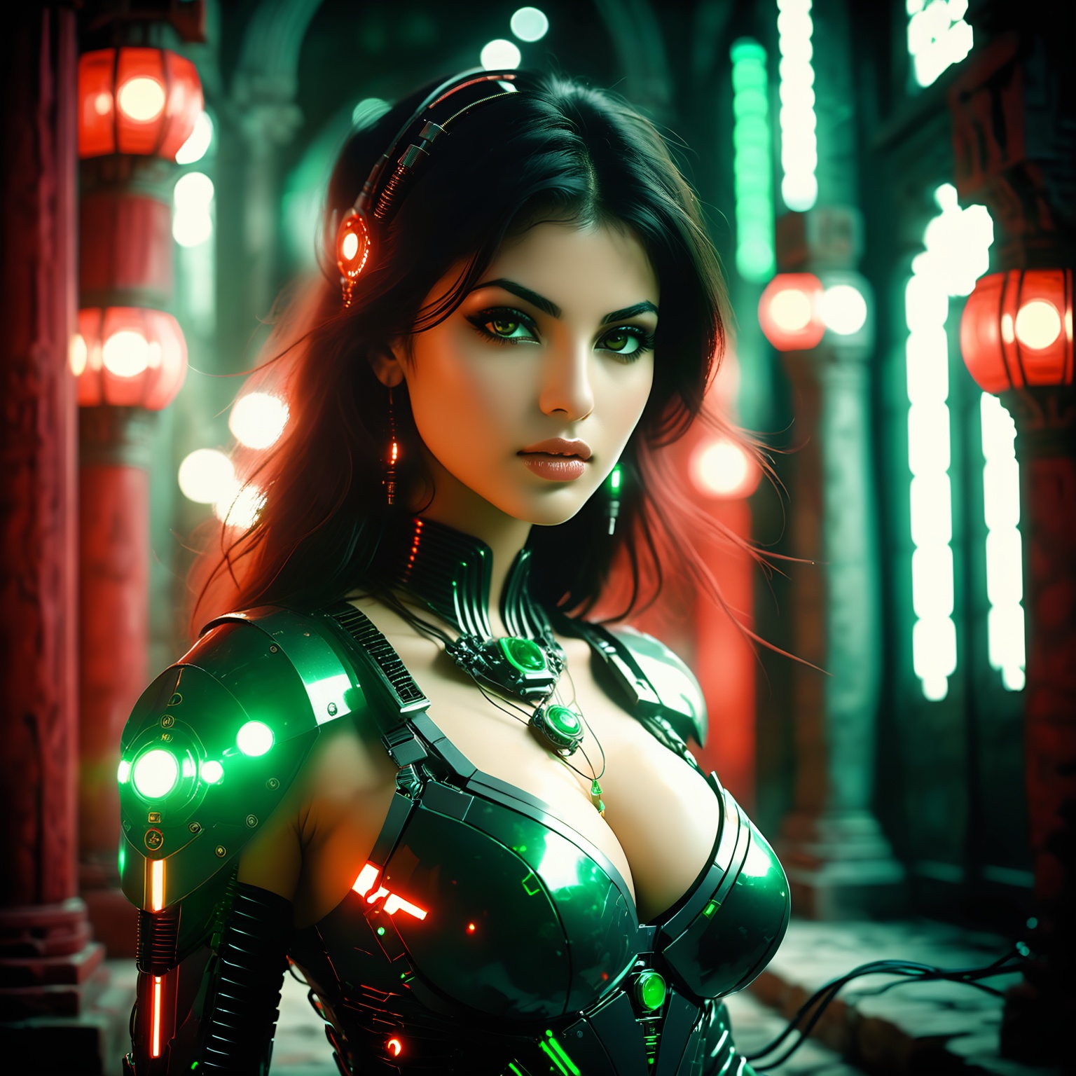 analog film photo nodf_xl,  high quality,  Persian female on Tensor.Art