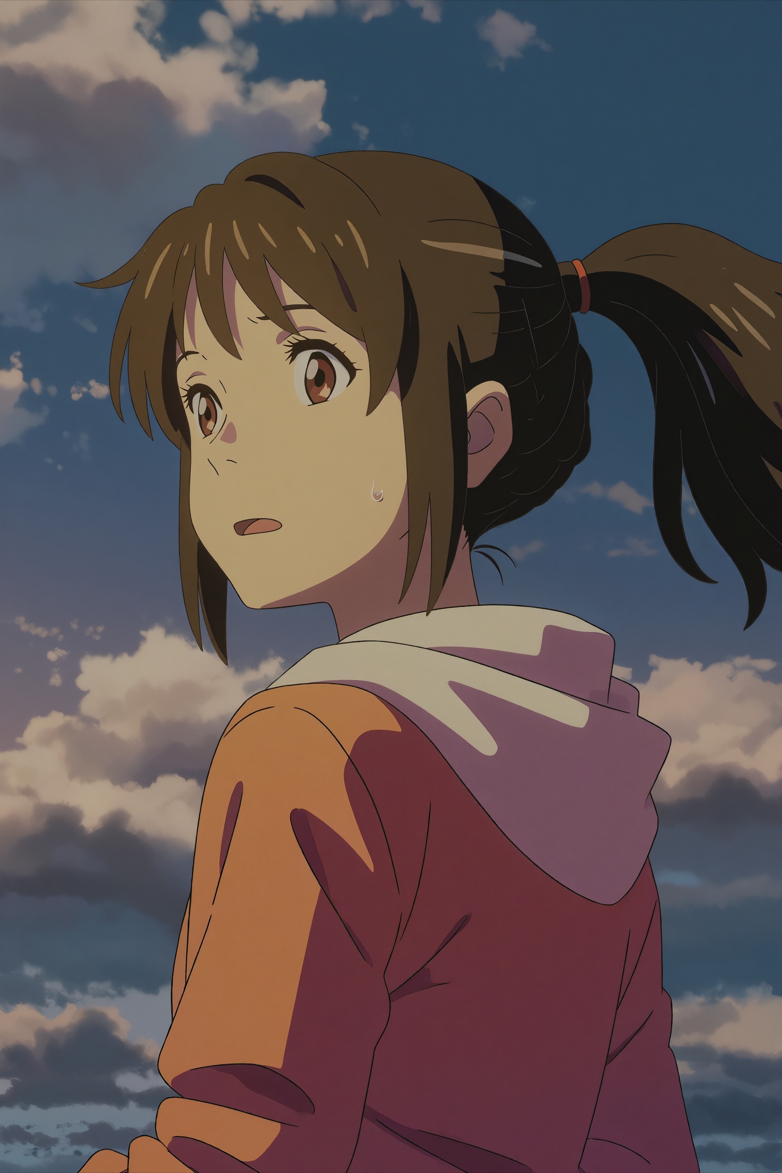 Shinkai Makoto Style,  Your Name Style,  1girl on Tensor.Art