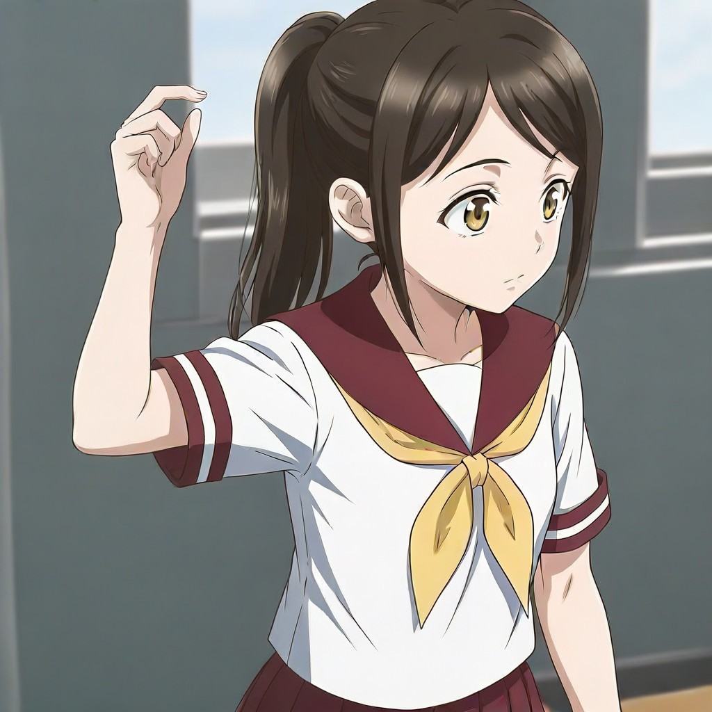 MahoTSNKGMWW,  long hair,  brown hair on Tensor.Art
