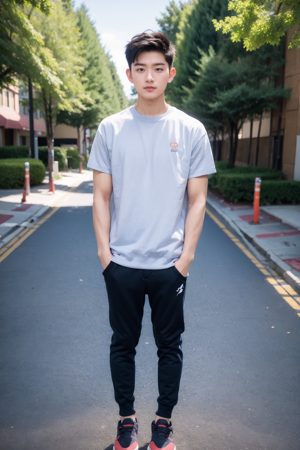 1boy,  male focus,  realistic on Tensor.Art