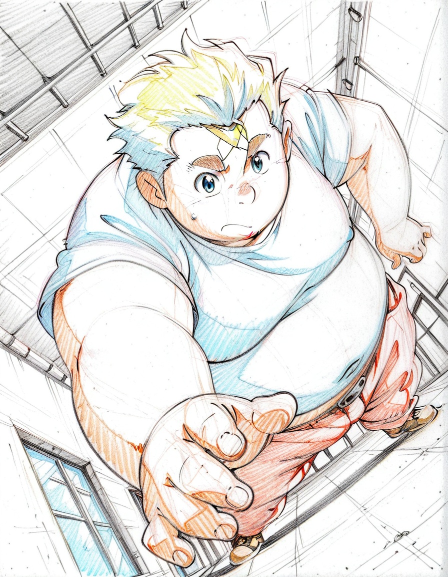 detailed background,  detailed eyes,  traditional media on Tensor.Art