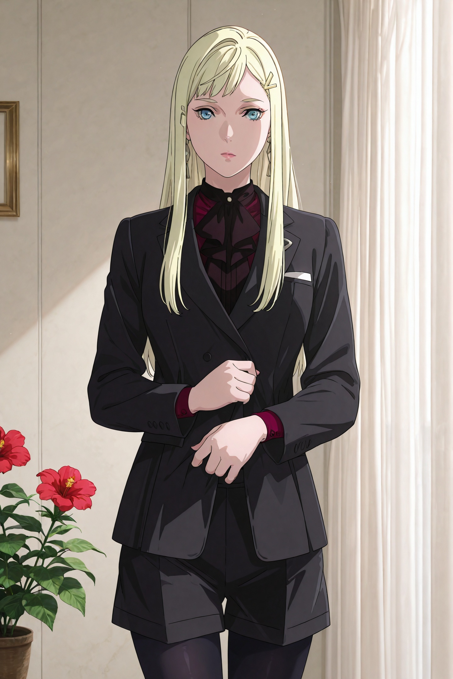 Mobile Suit GUNDAM HATHAWAY Anime Style,  Gigi Andalusia,  1girl on Tensor.Art