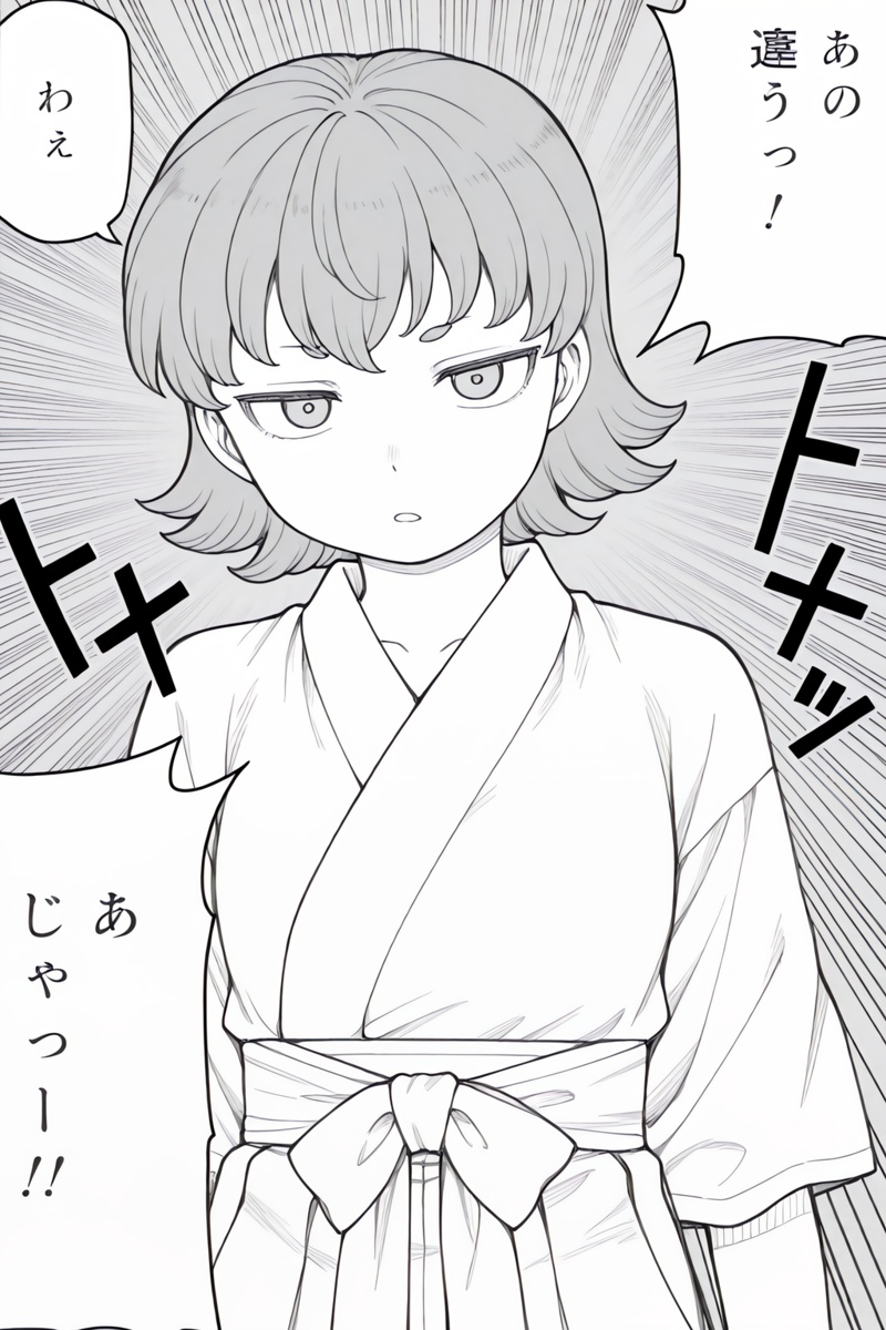 manga style,  linear_hatching,  1girl on Tensor.Art