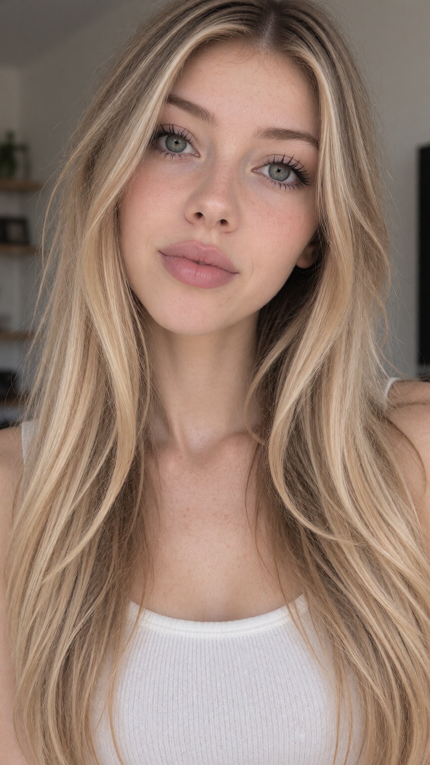 PeachyX,  blonde hair on Tensor.Art