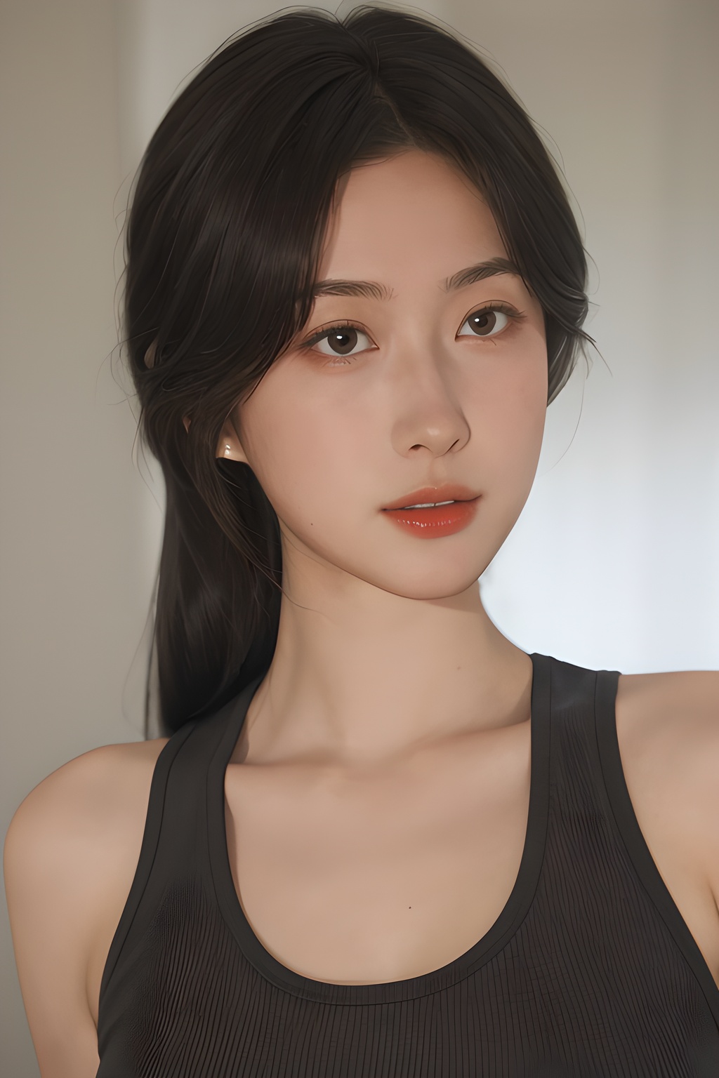 <lora:0829_06:0.7>,****_top,, 1girl,realistic,masterpiece, best quality, photorealistic, HDR,detail