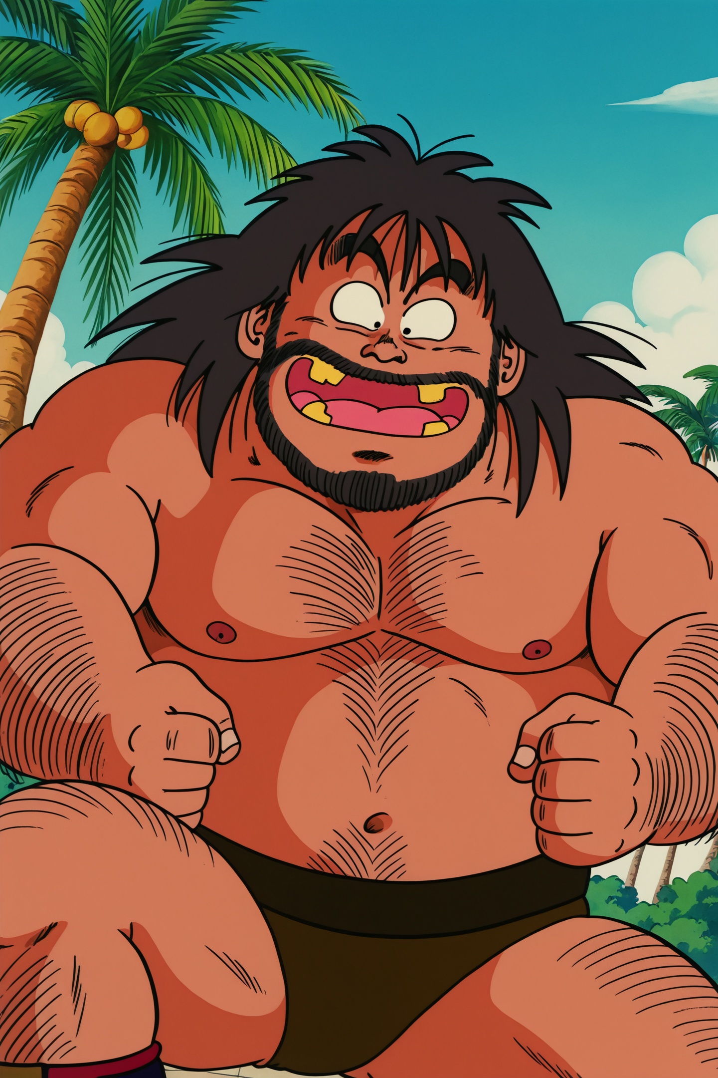 Anime Style,  Bacterian \(Dragon Ball\),  male focus on Tensor.Art