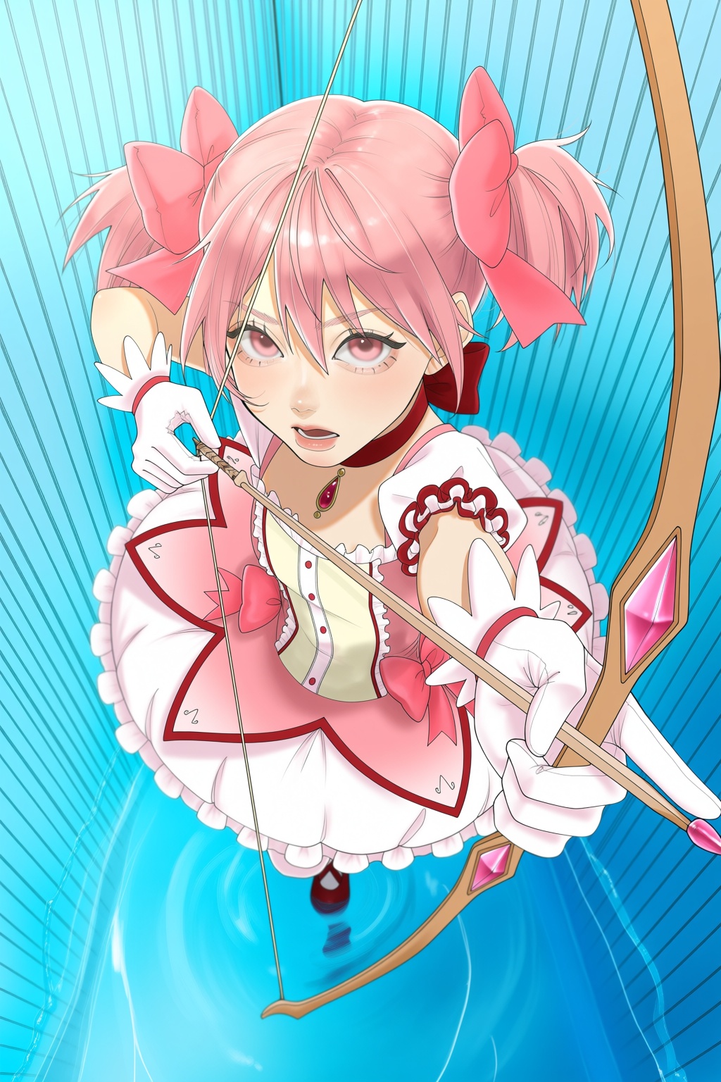 lips,  nose,  kaname madoka on Tensor.Art