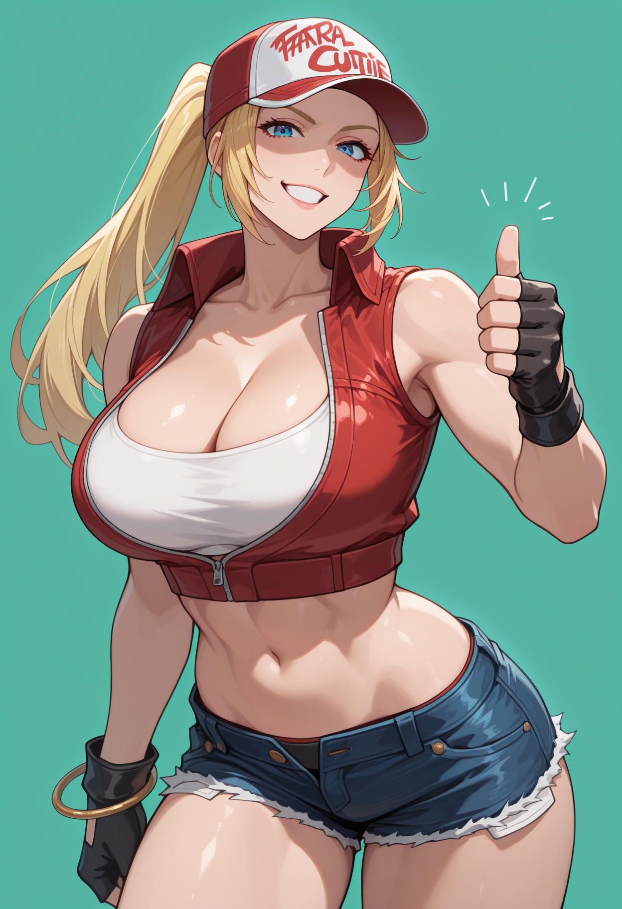 1girl,  toned,  large breasts on Tensor.Art