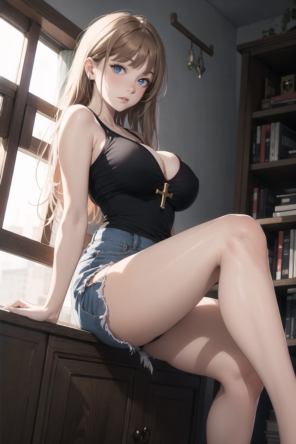 ((different clothes)),  (Petite) ,  (random pose on Tensor.Art